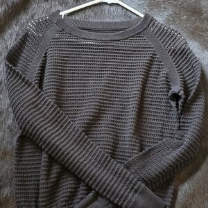 Lululemon Ladies Black Knit Sweater